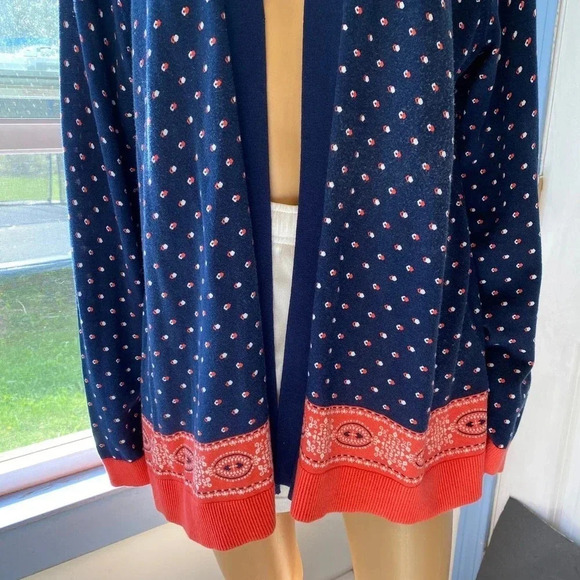 Soft Casual Cozy Boho Open Cardigan Sweater Women Plus Size 2X Stretch - Picture 6 of 7